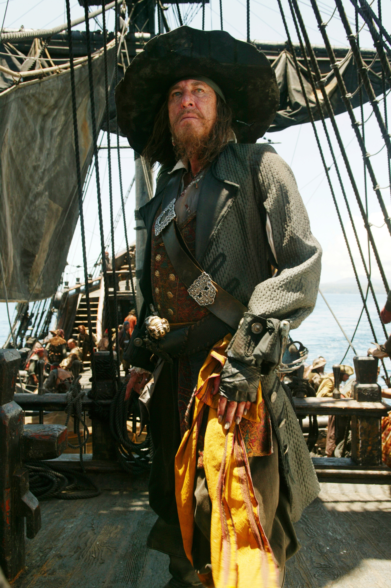 Still of Geoffrey Rush in Karibu piratai: pasaulio pakrasty (2007)