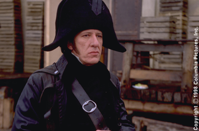 Geoffrey Rush appears as Inspector Javert