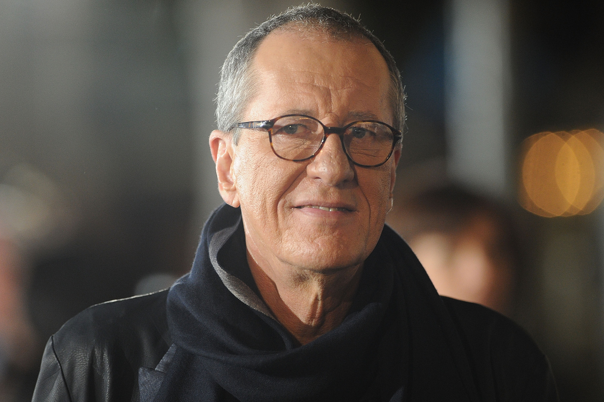 Geoffrey Rush at event of Karibu piratai: ant keistu bangu (2011)