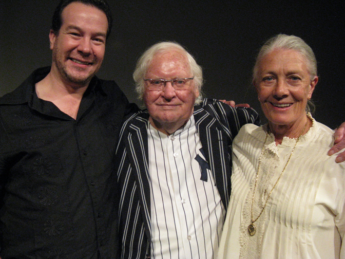 Vanessa Redgrave, Ken Russell and Shade Rupe
