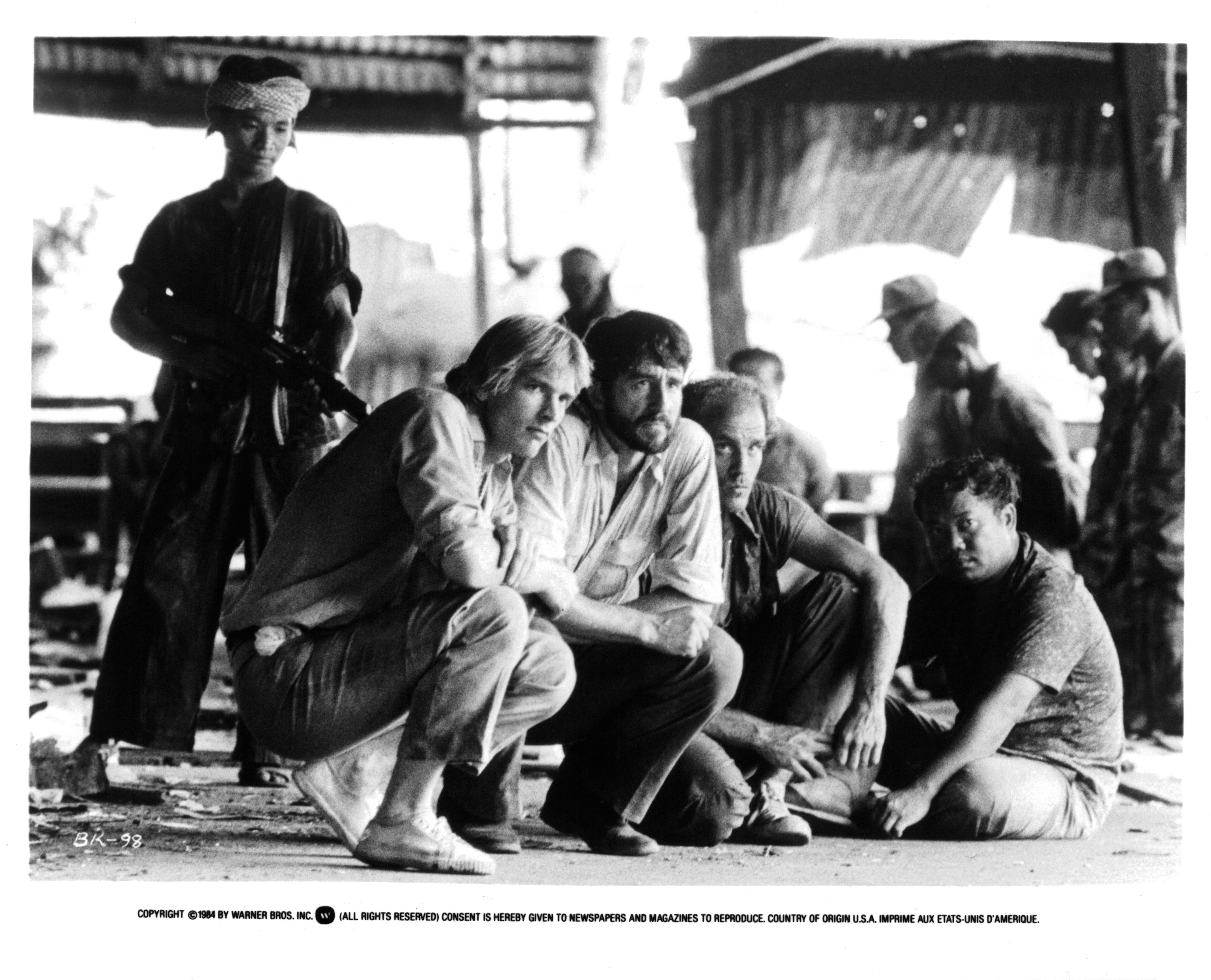 Still of John Malkovich, Julian Sands and Sam Waterston in The Killing Fields (1984)