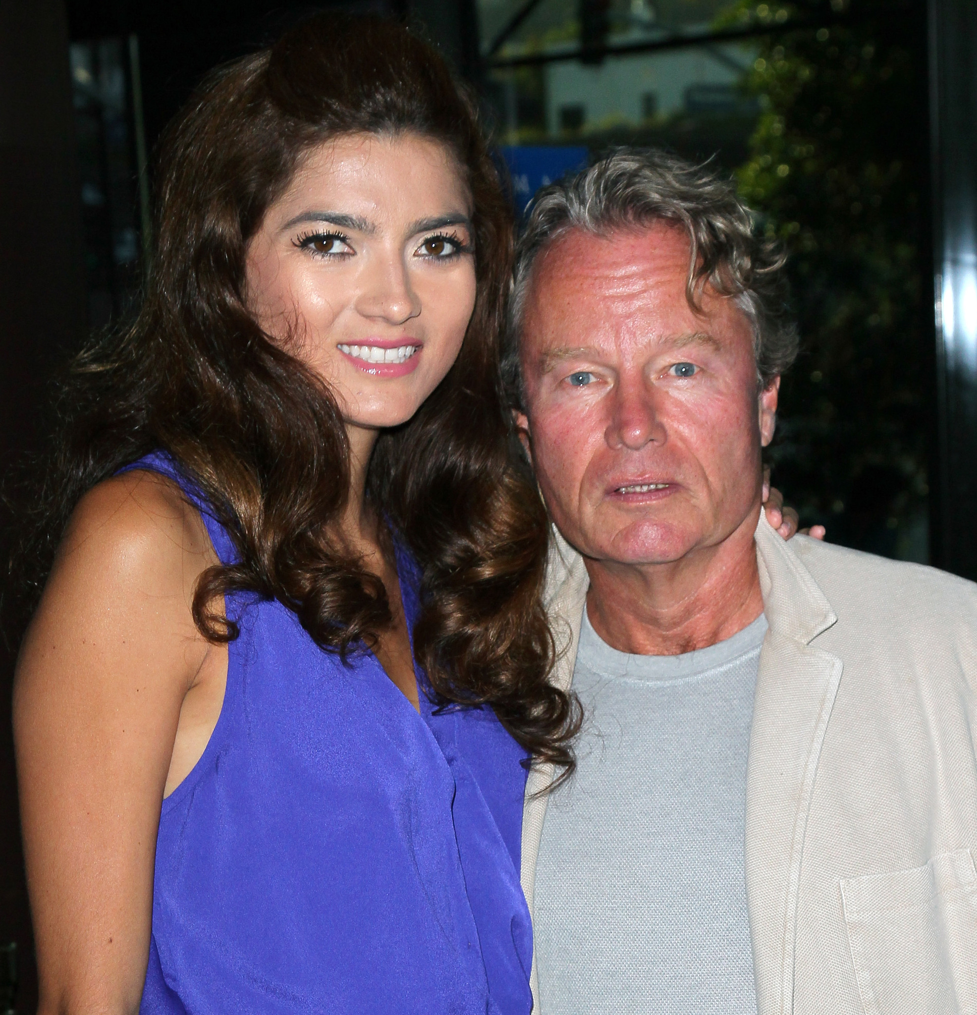 John Savage and Blanca Blanco at event of The Magic of Belle Isle (2012)