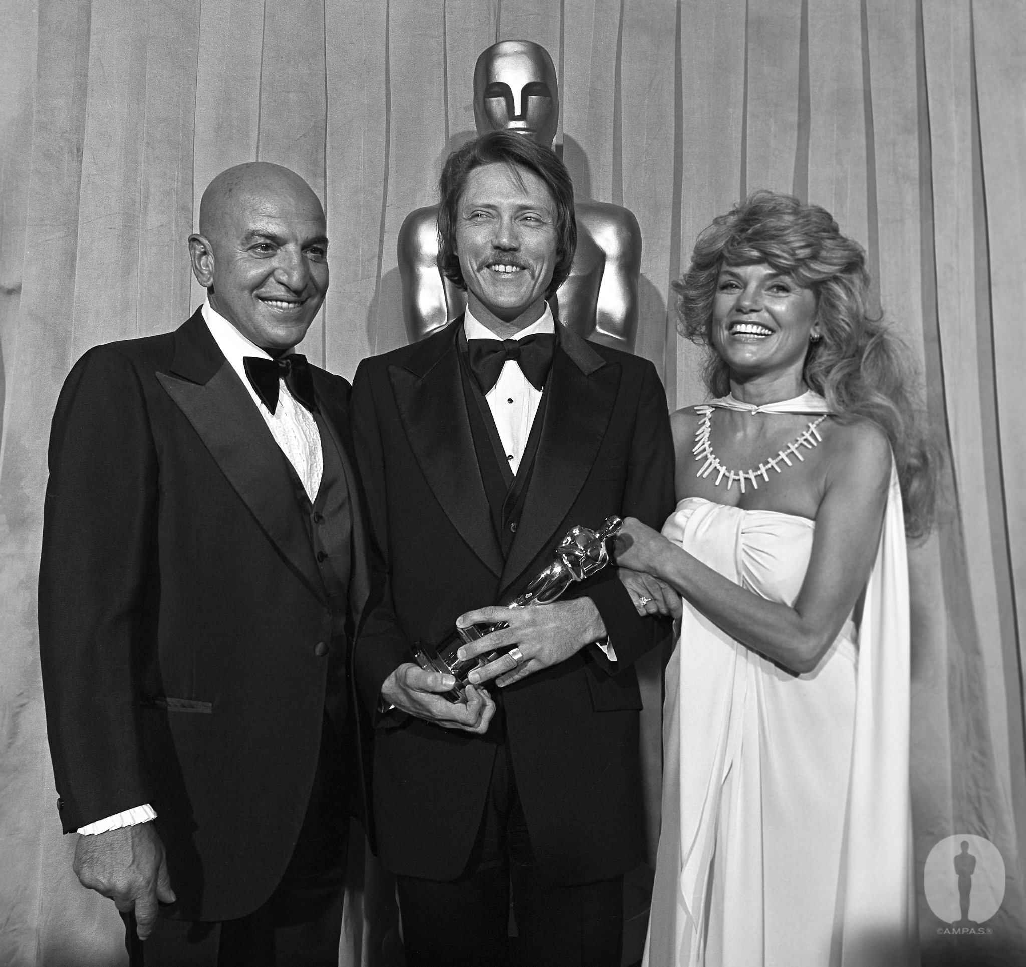 Christopher Walken, Dyan Cannon and Telly Savalas at event of The 51st Annual Academy Awards (1979)