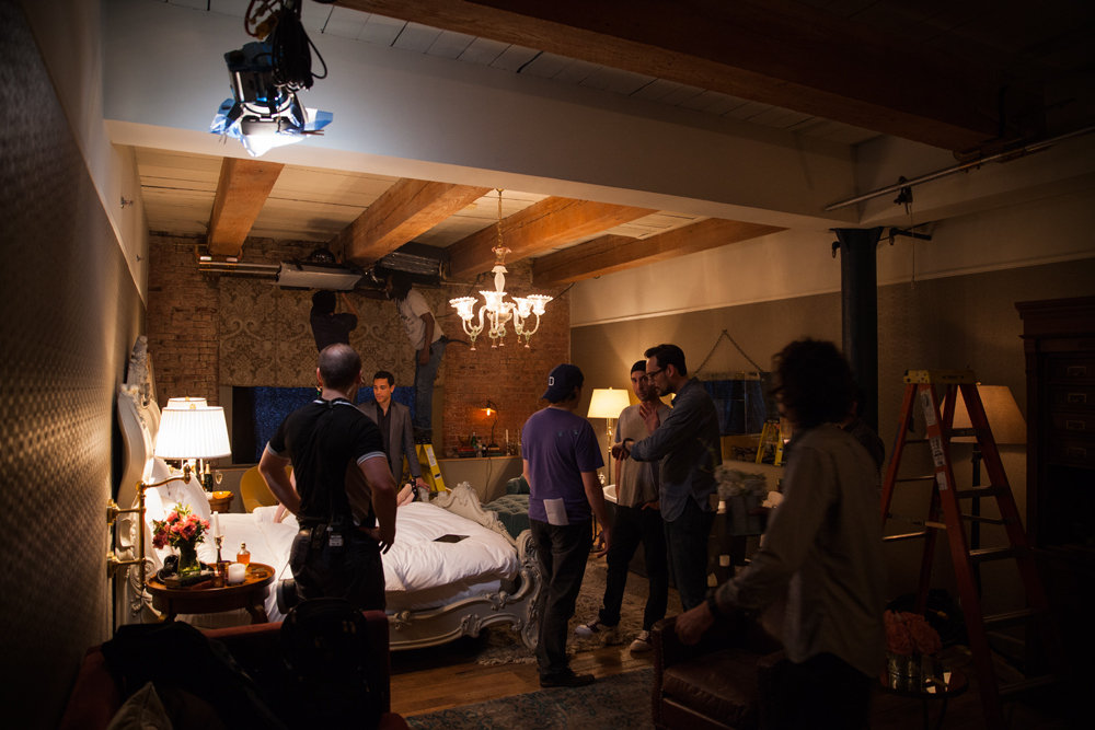 Production stills: David Gandy's Goodnight