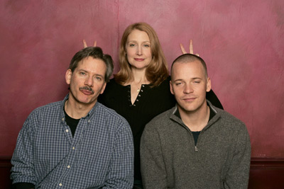 Campbell Scott, Patricia Clarkson and Peter Sarsgaard at event of The Dying Gaul (2005)