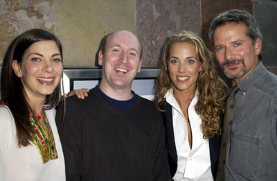 Elizabeth Berkley, Campbell Scott, Mina Badie and Dylan Kidd at event of Roger Dodger (2002)