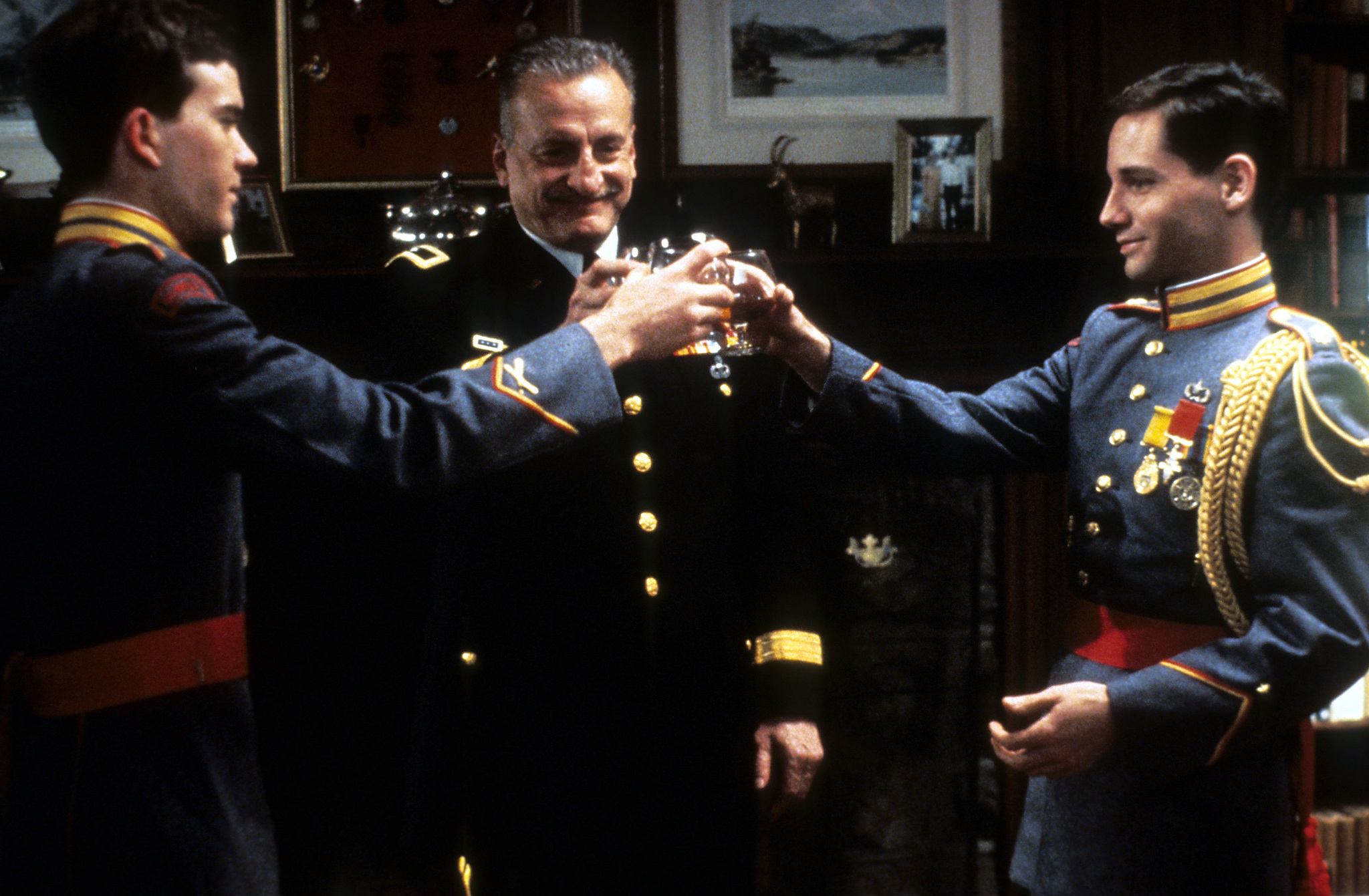 Still of Timothy Hutton and George C. Scott in Taps (1981)