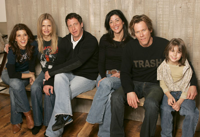 Kevin Bacon, Marisa Tomei, Kyra Sedgwick, Daniel Bigel, Dominic Scott Kay and Victoria Redel at event of Loverboy (2005)