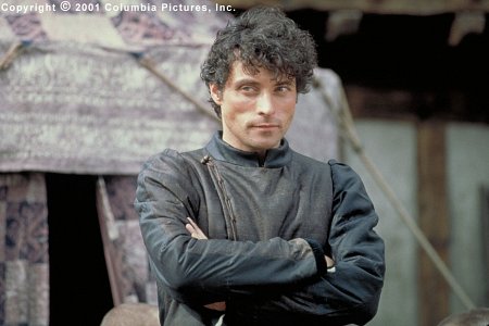 Rufus Sewell plays William's foe Count Adhemar, a ruthlessly charismatic champion determined to derail the young squire's dreams