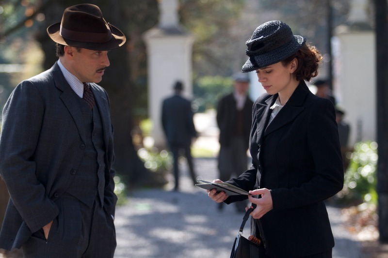 Still of Rufus Sewell and Hayley Atwell in Restless (2012)