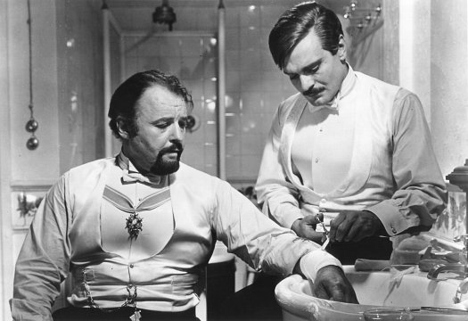 Still of Omar Sharif and Rod Steiger in Doctor Zhivago (1965)