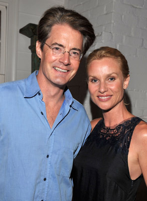 Kyle MacLachlan and Nicollette Sheridan