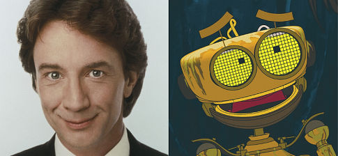 Martin Short provides the voice of B.E.N.