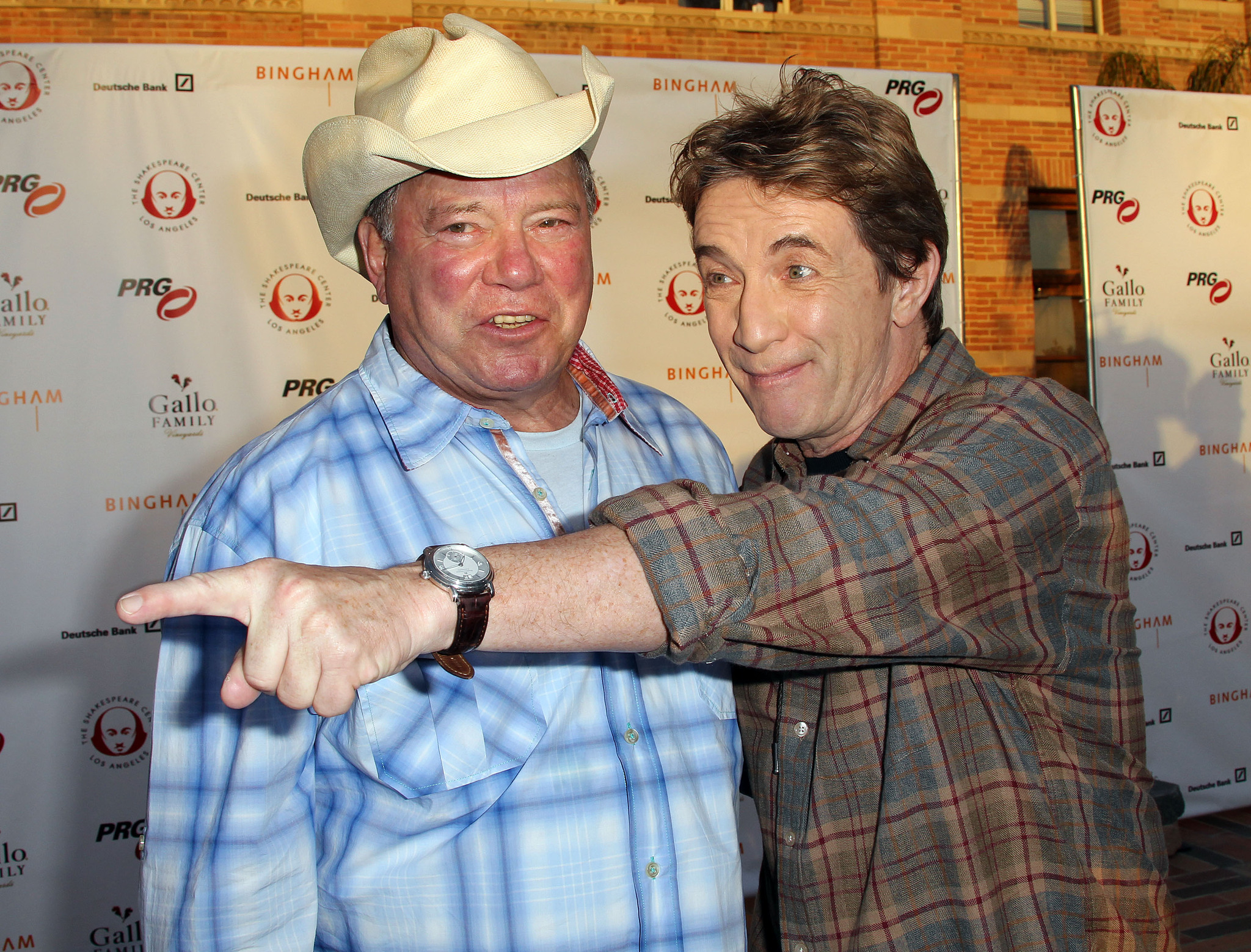 William Shatner and Martin Short