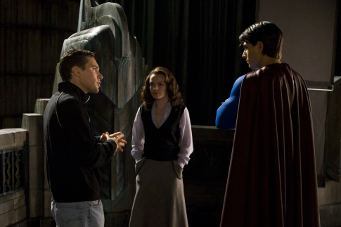 Bryan Singer, Kate Bosworth and Brandon Routh in Superman Returns (2006)