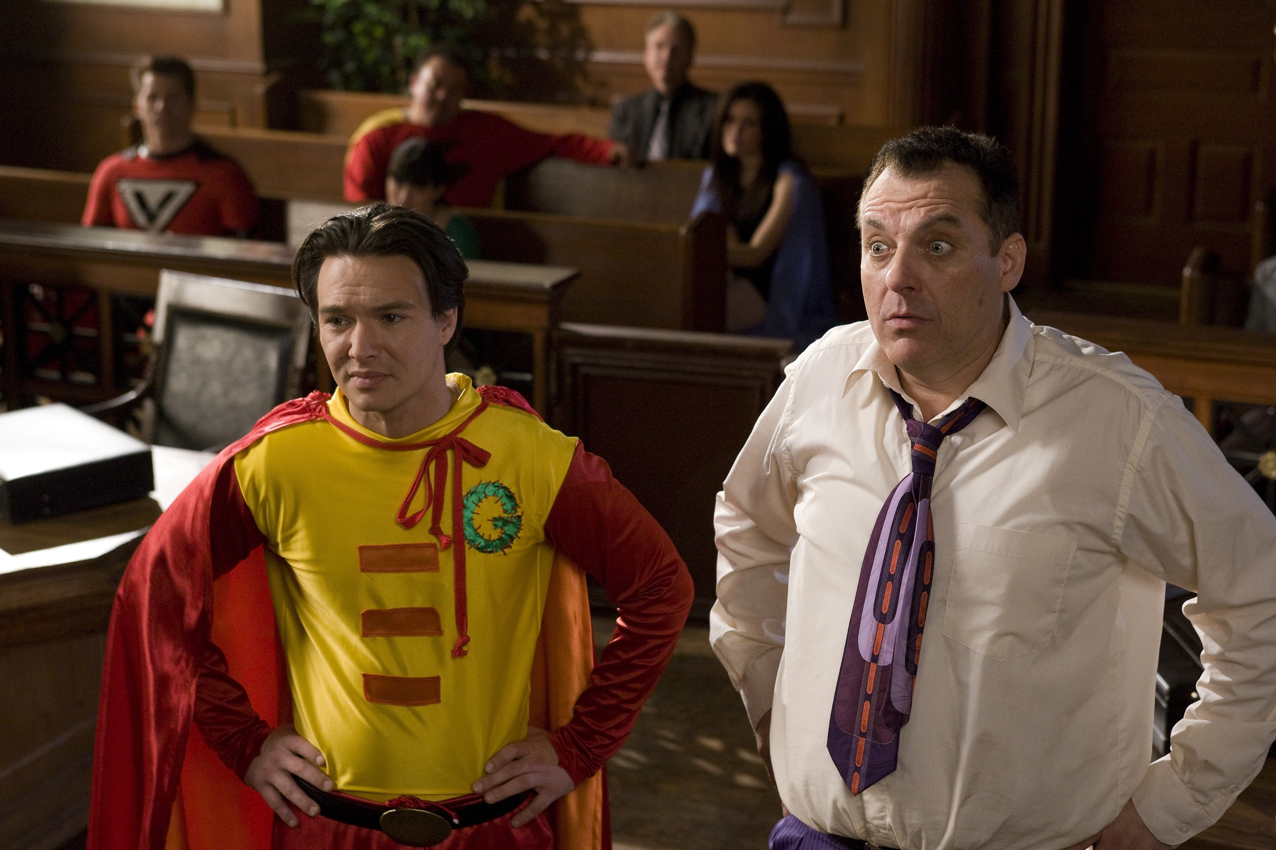 Tom Sizemore and Justin Whalin in Super Capers: The Origins of Ed and the Missing Bullion (2009)