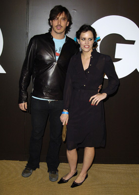 Ione Skye and Donovan Leitch Jr.