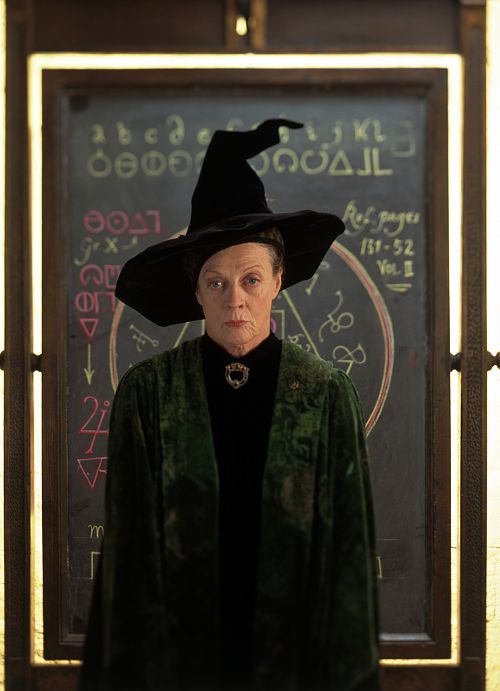 Maggie Smith stars as Professor McGonagall