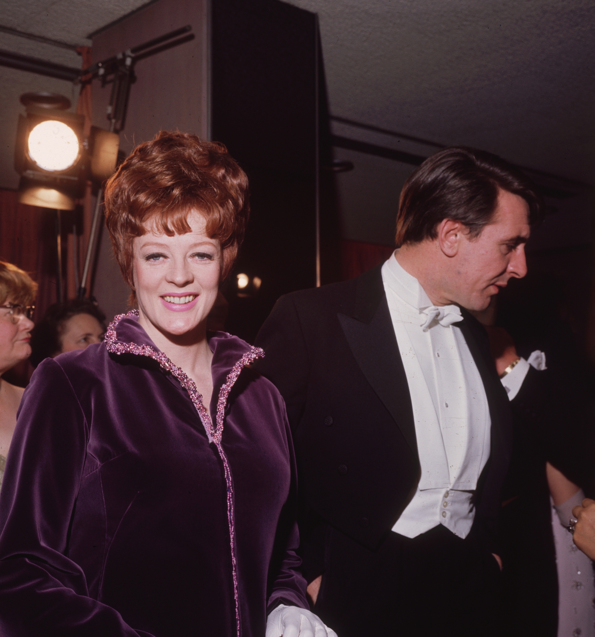 Maggie Smith and Robert Stephens