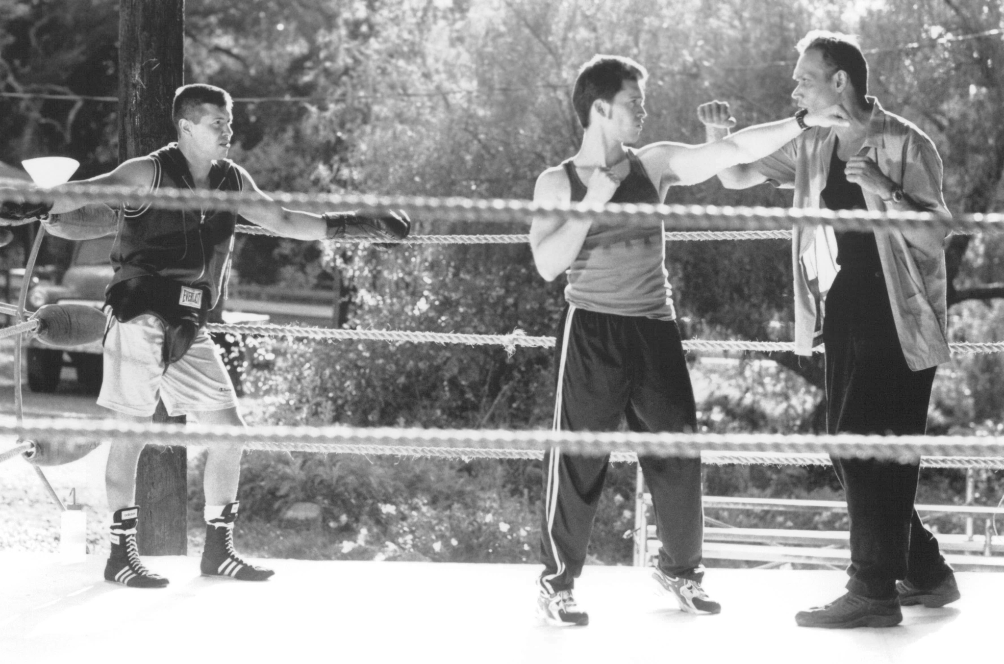 Still of Jimmy Smits, Clifton Collins Jr. and Jon Seda in Price of Glory (2000)