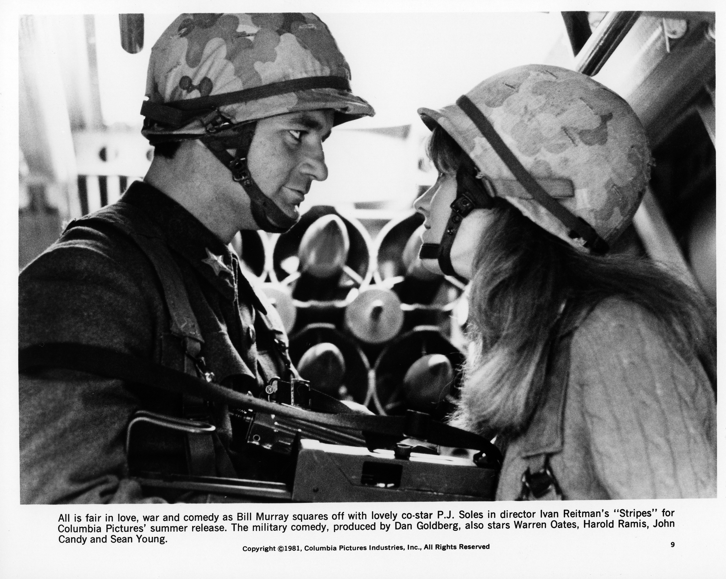 Still of Bill Murray and P.J. Soles in Stripes (1981)