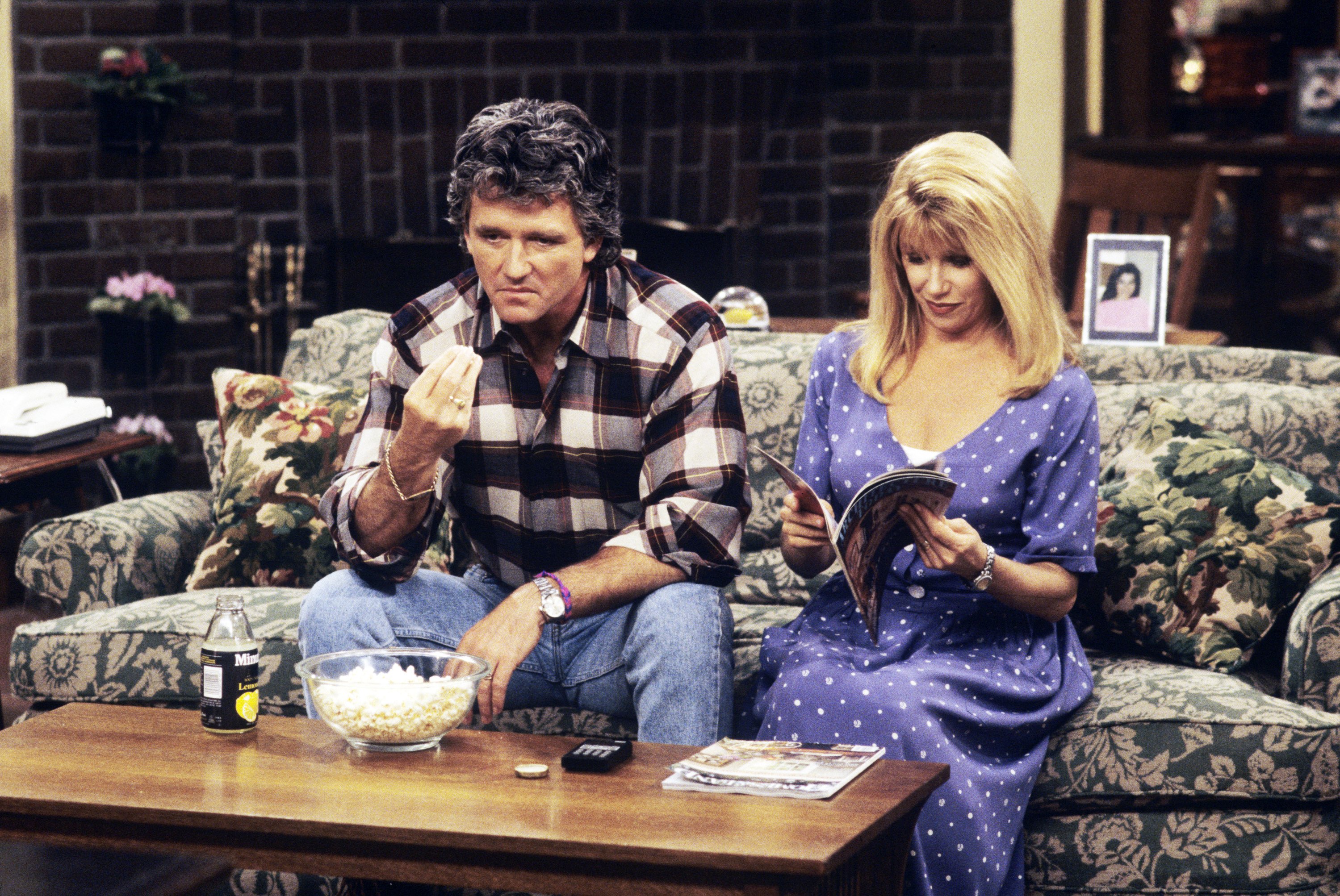 Still of Patrick Duffy and Suzanne Somers in Step by Step (1991)