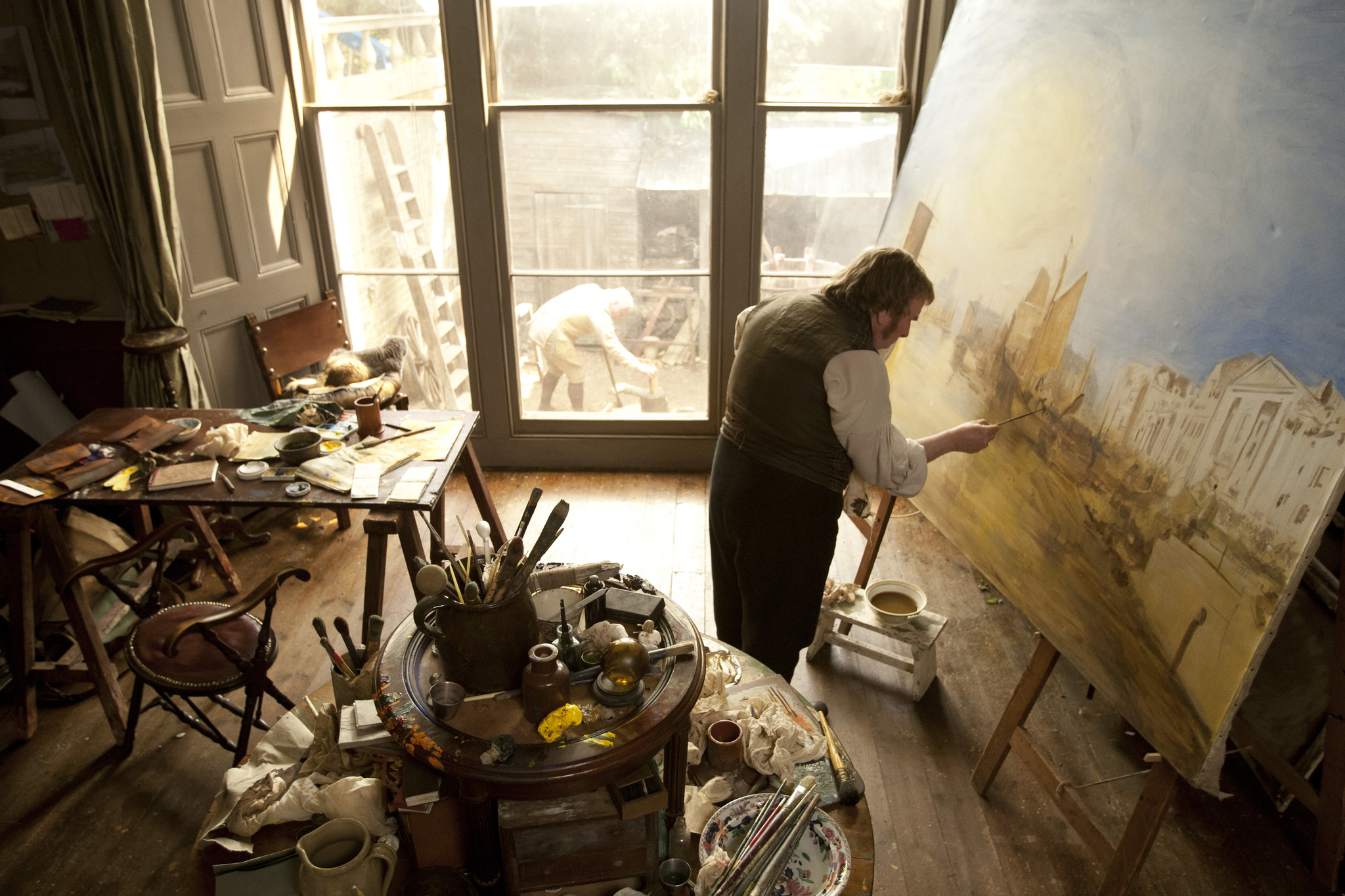 Still of Timothy Spall in Mr. Turner (2014)