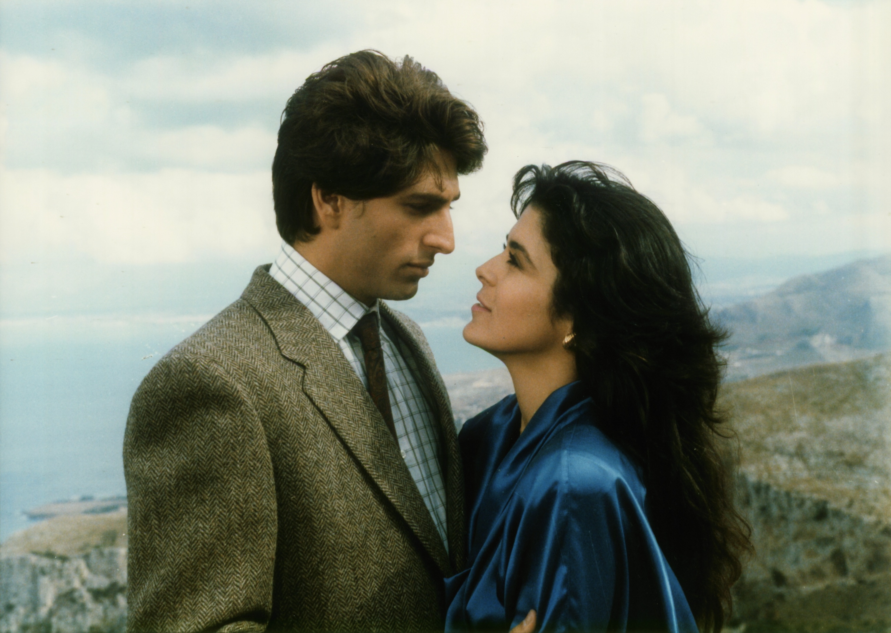 With Maria Conchita Alonso in Blood Ties