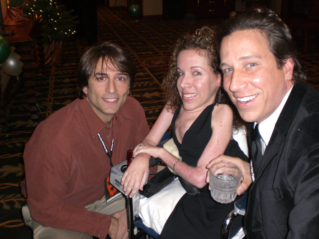 Vincent Spano, Jackie Julio and Doug Olear, opening night at The 2008 Lake Arrowhead Film Festival.