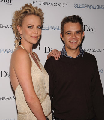 Charlize Theron and Nick Stahl at event of Sleepwalking (2008)
