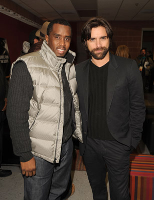 John Stamos and Sean Combs at event of A Raisin in the Sun (2008)