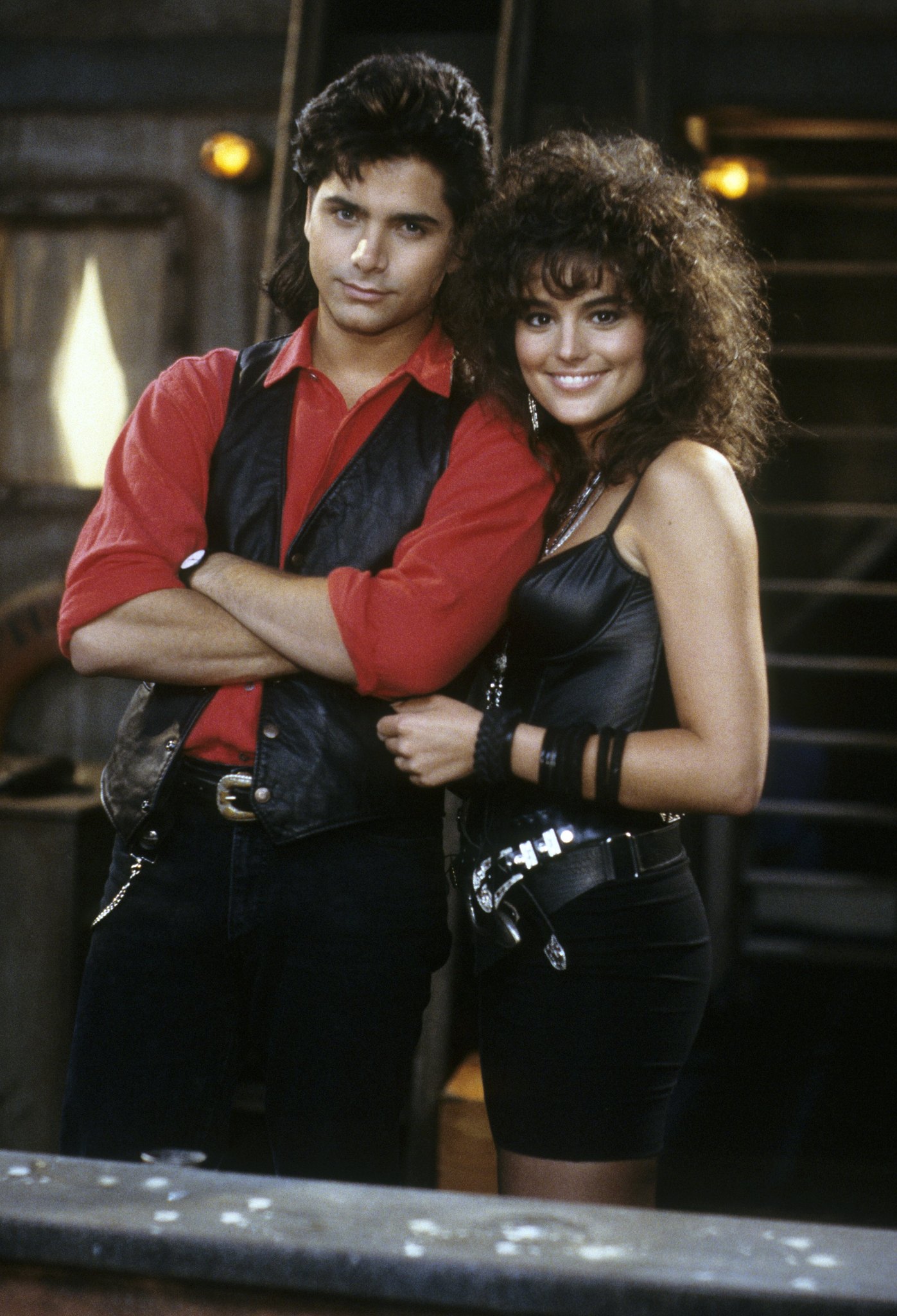 Still of John Stamos and Michelle Nicastro in Full House (1987)