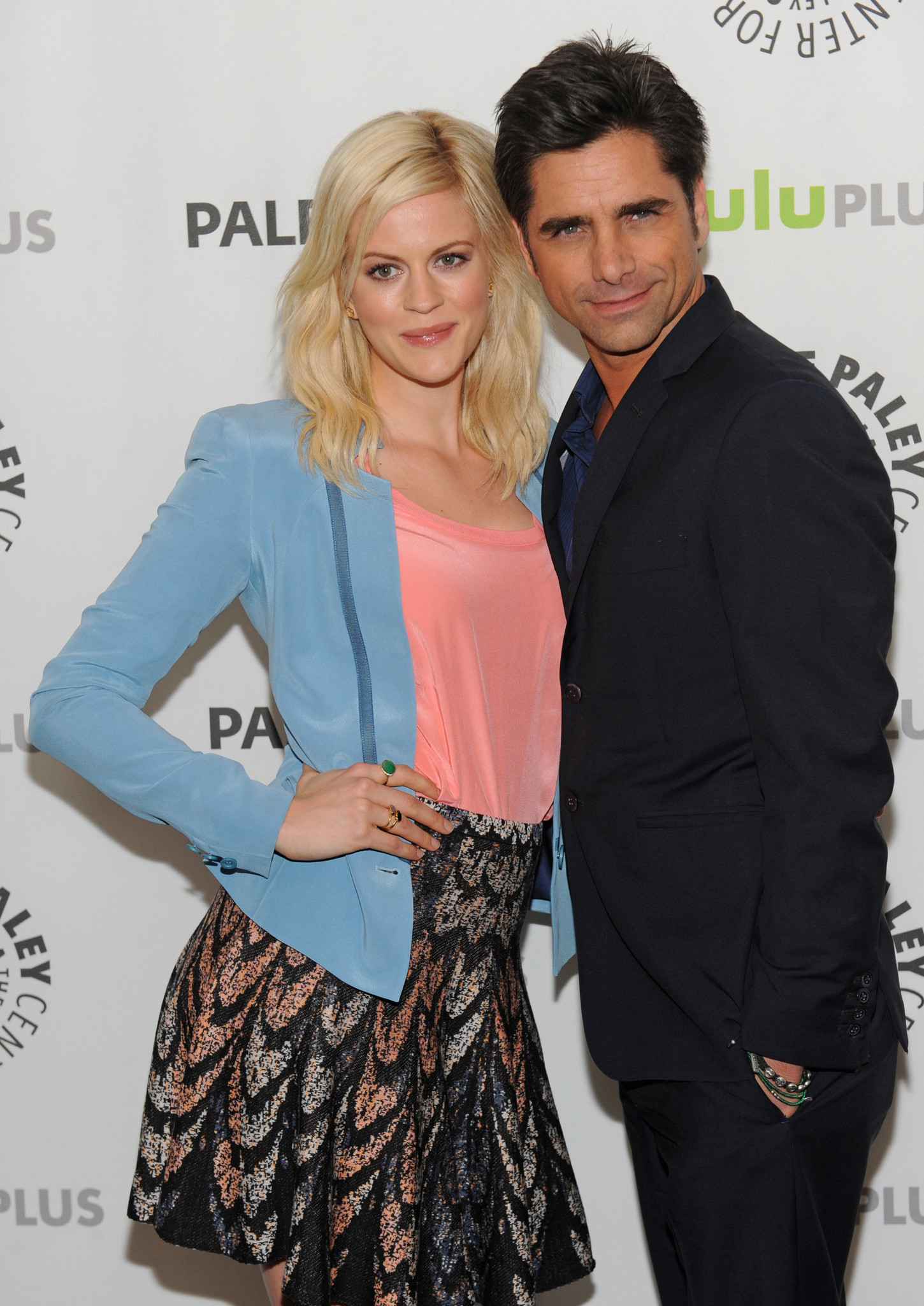 John Stamos and Georgia King at event of The New Normal (2012)