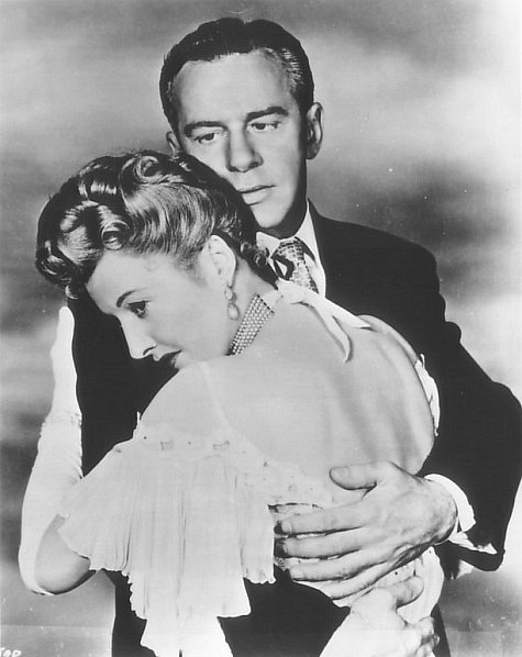 Barbara Stanwyck and Richard Carlson in All I Desire (1953)