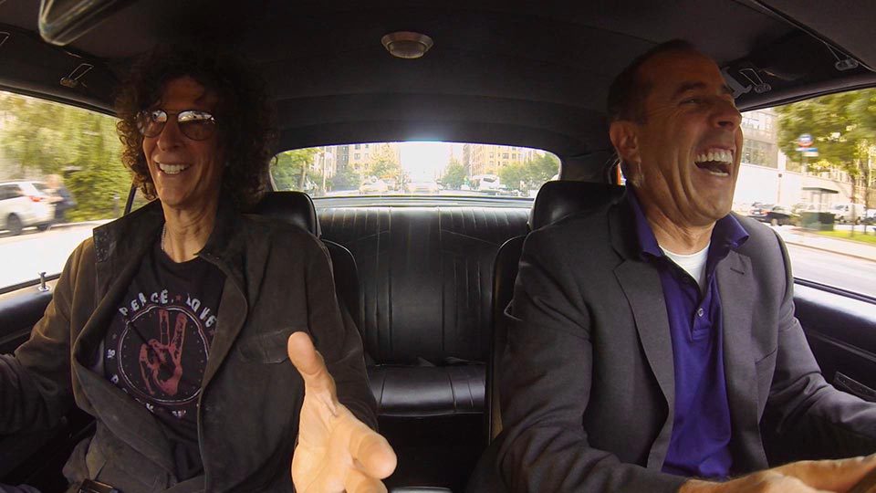 Still of Jerry Seinfeld and Howard Stern in Comedians in Cars Getting Coffee (2012)