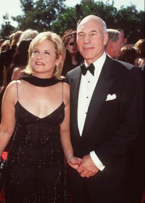 Patrick Stewart and Wendy Neuss