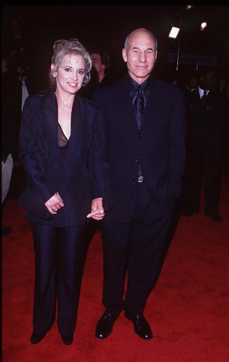 Patrick Stewart and Wendy Neuss at event of Star Trek: First Contact (1996)