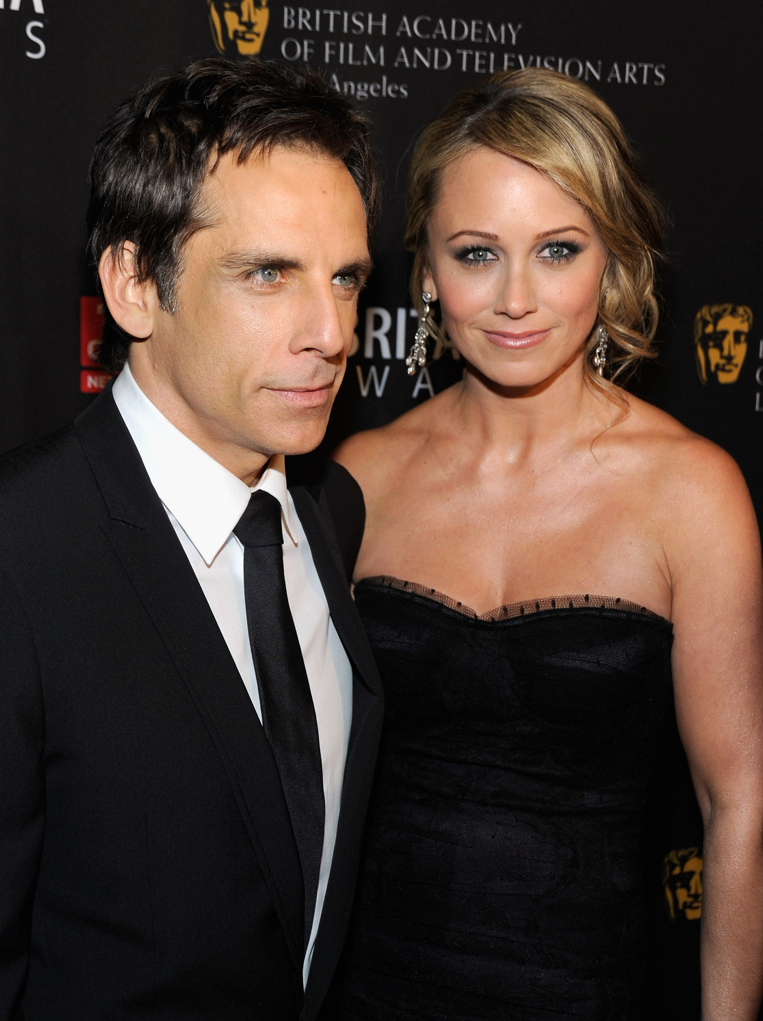 Ben Stiller and Christine Taylor