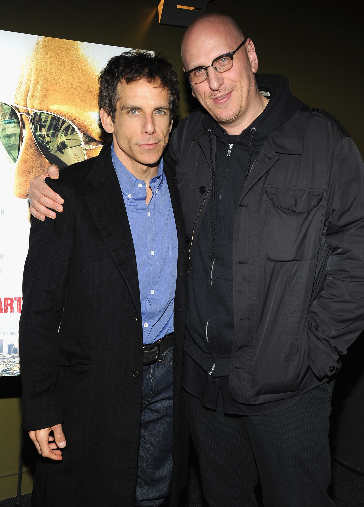 Ben Stiller and Oren Moverman at event of Rampart (2011)