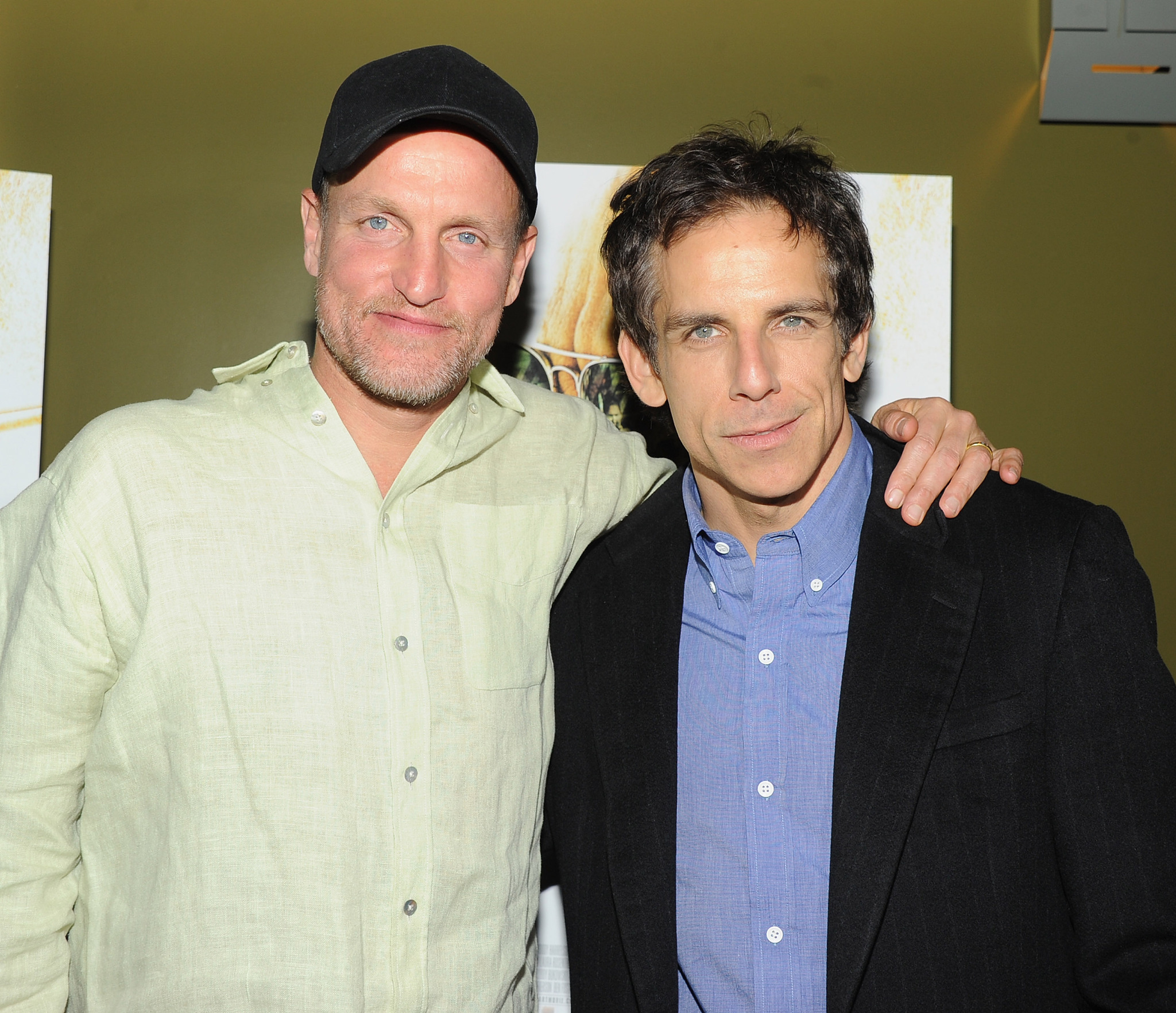 Woody Harrelson and Ben Stiller at event of Rampart (2011)