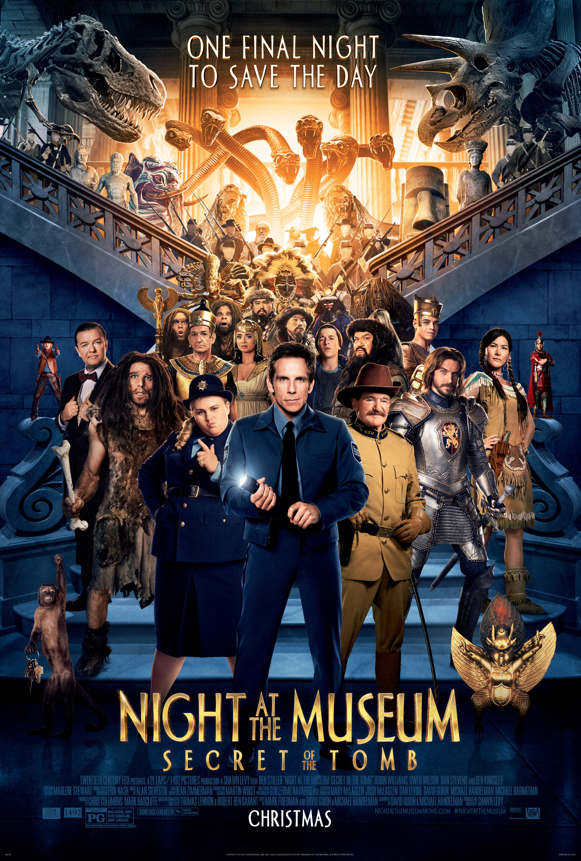 Ben Stiller in Naktis muziejuje. Kapo paslaptis (2014)