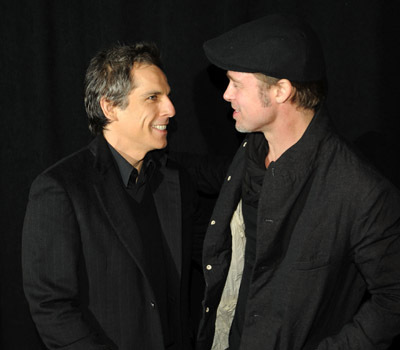 Brad Pitt and Ben Stiller at event of Megamaindas (2010)