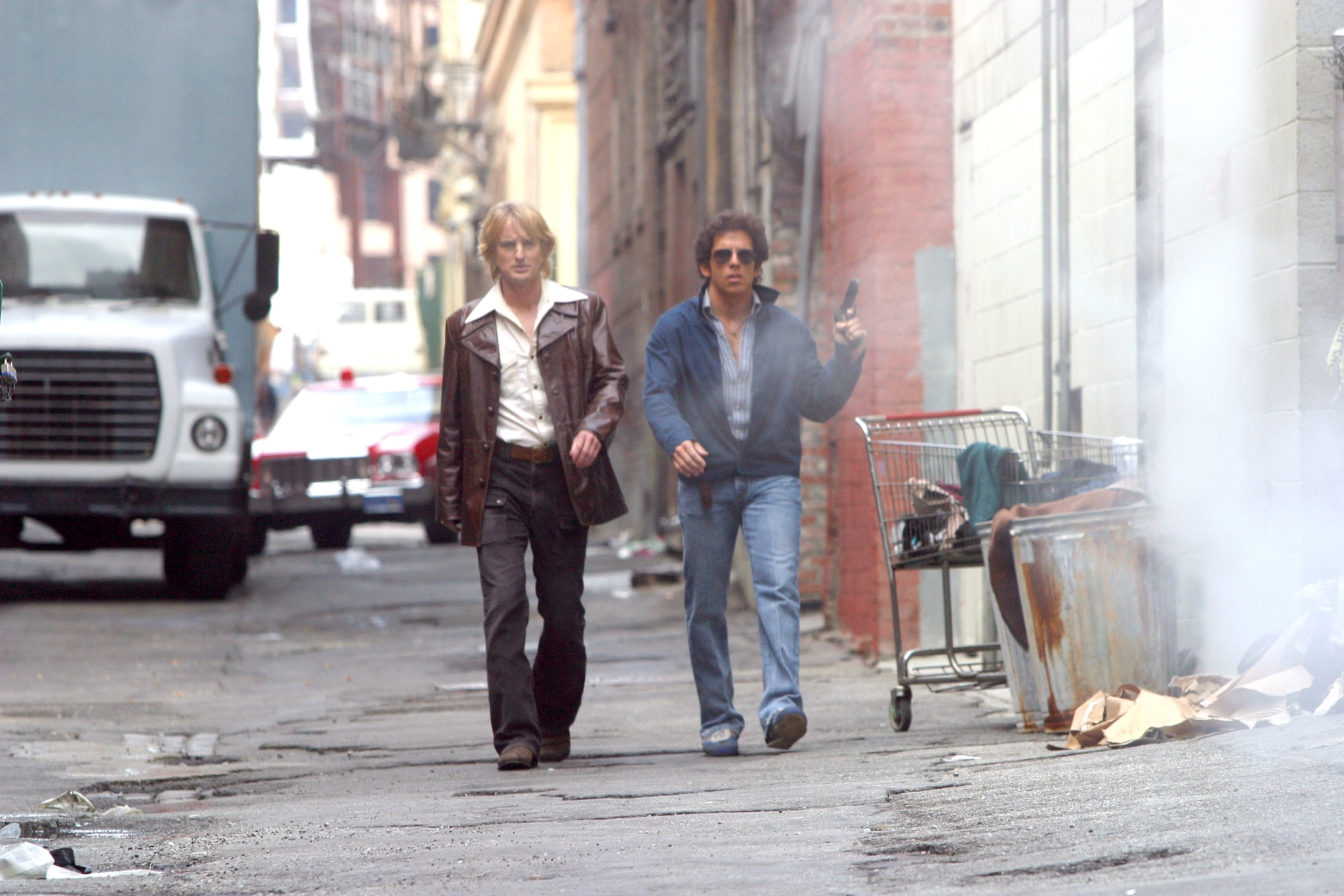 Still of Ben Stiller and Owen Wilson in Starsky & Hutch (2004)