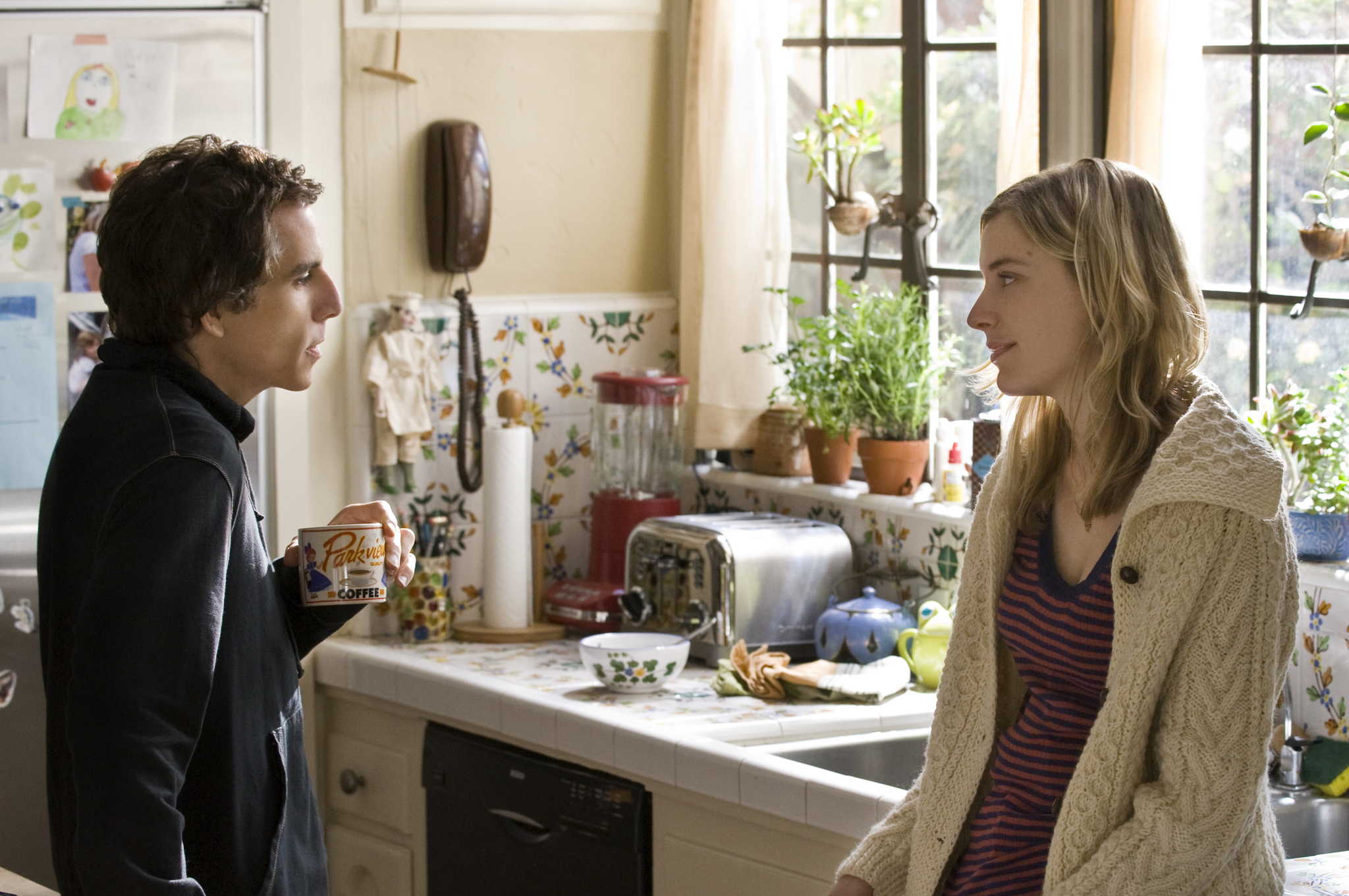 Still of Ben Stiller and Greta Gerwig in Greenberg (2010)