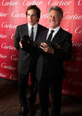 Dustin Hoffman and Ben Stiller