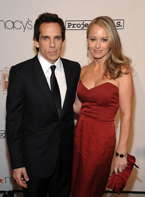 Ben Stiller and Christine Taylor