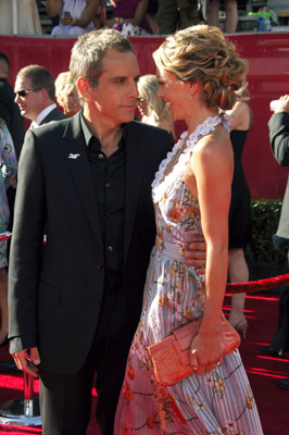 Ben Stiller and Christine Taylor