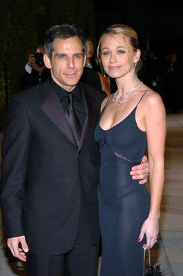 Ben Stiller and Christine Taylor