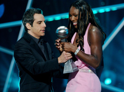 Ben Stiller and Serena Williams at event of ESPY Awards (2003)