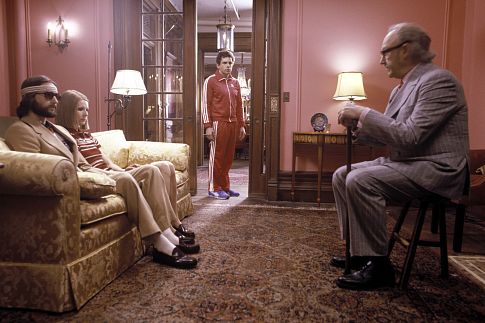 Still of Gene Hackman, Gwyneth Paltrow, Ben Stiller and Luke Wilson in The Royal Tenenbaums (2001)